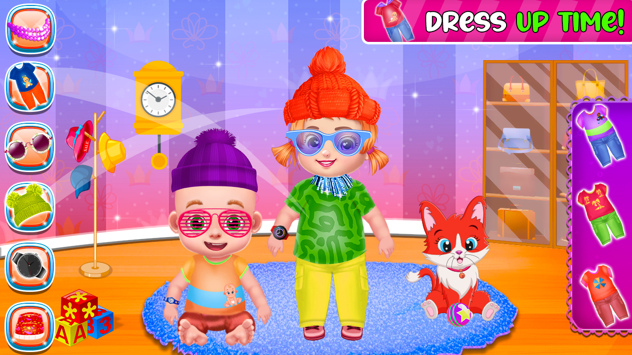 اسکرین شات 3 بازی Babysitter Triplets Chic Care