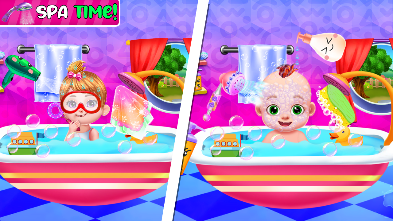 اسکرین شات 6 بازی Babysitter Triplets Chic Care