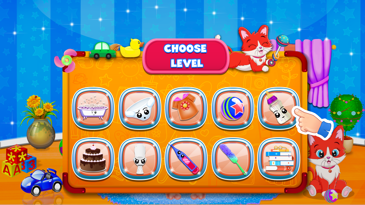 اسکرین شات 8 بازی Babysitter Triplets Chic Care