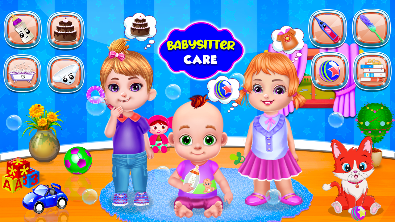 اسکرین شات 4 بازی Babysitter Triplets Chic Care