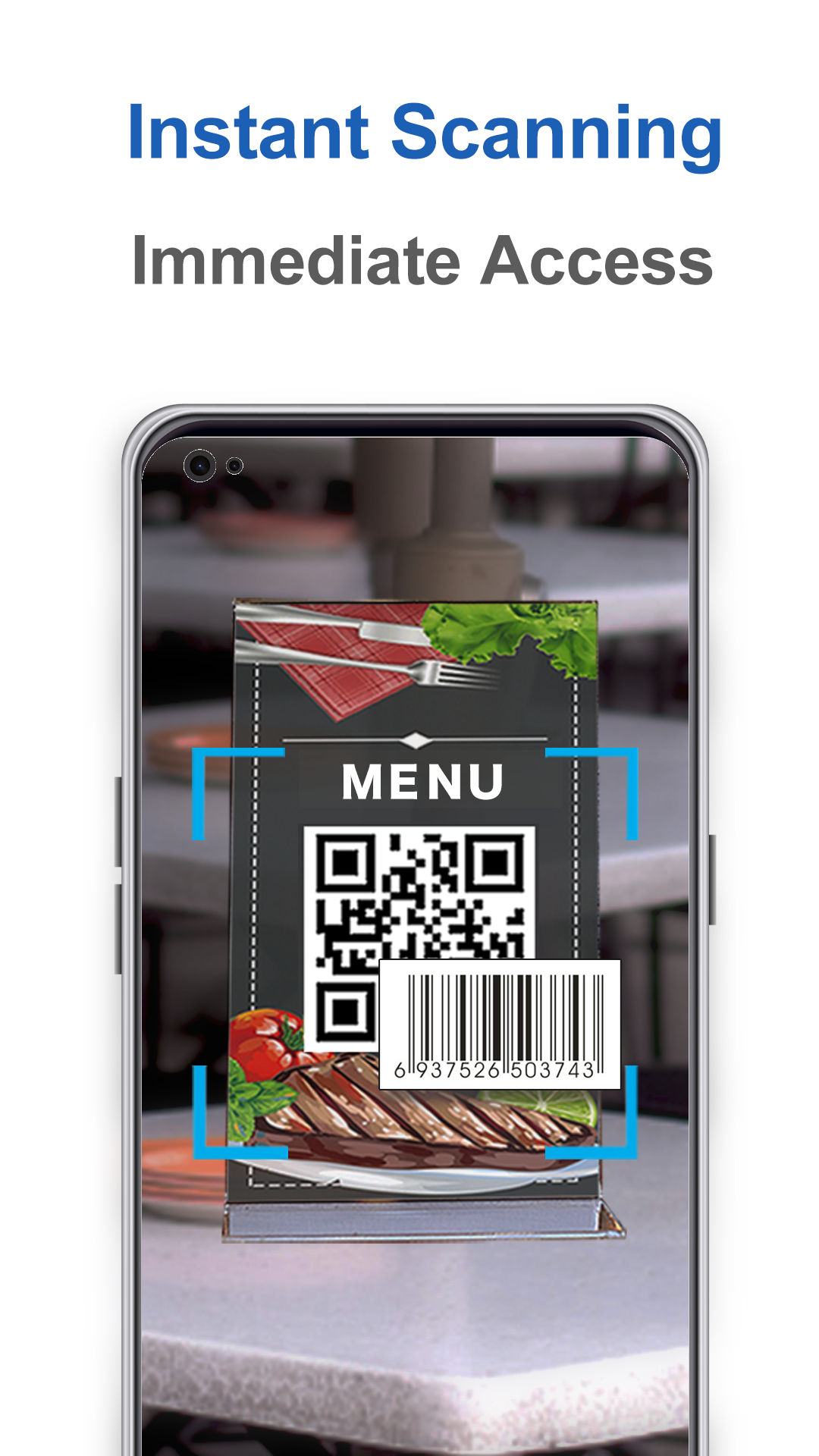 اسکرین شات 1 برنامه Tahoe QR code reader