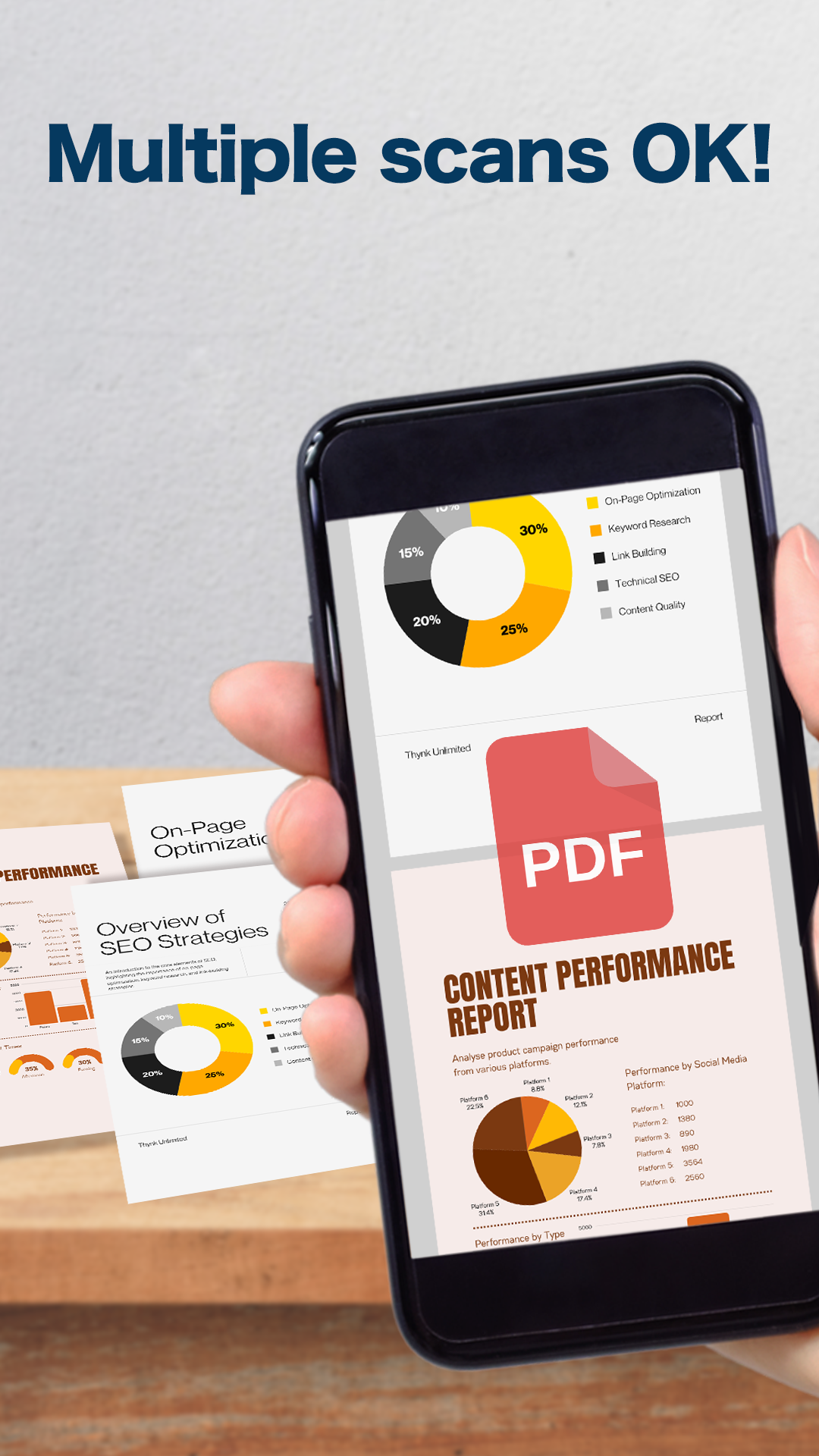 اسکرین شات 5 برنامه QR code & PDF scanner