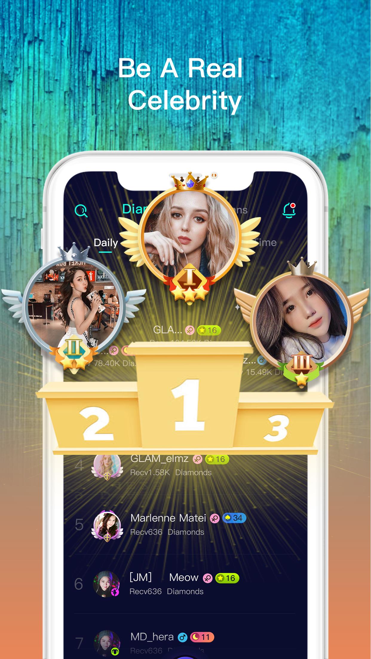 اسکرین شات 5 برنامه GOGO LIVE Streaming Video Chat