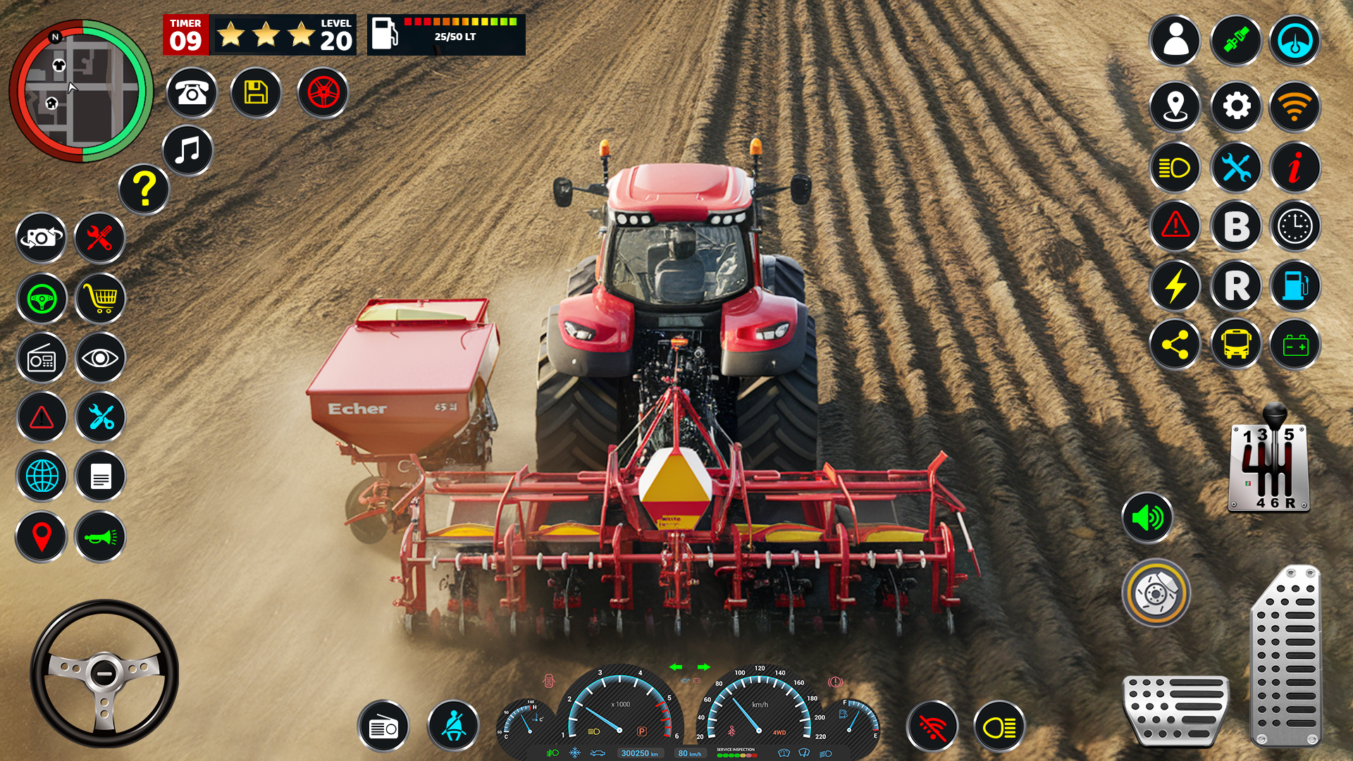 اسکرین شات 5 بازی Tractor Farming Game- Farm Sim