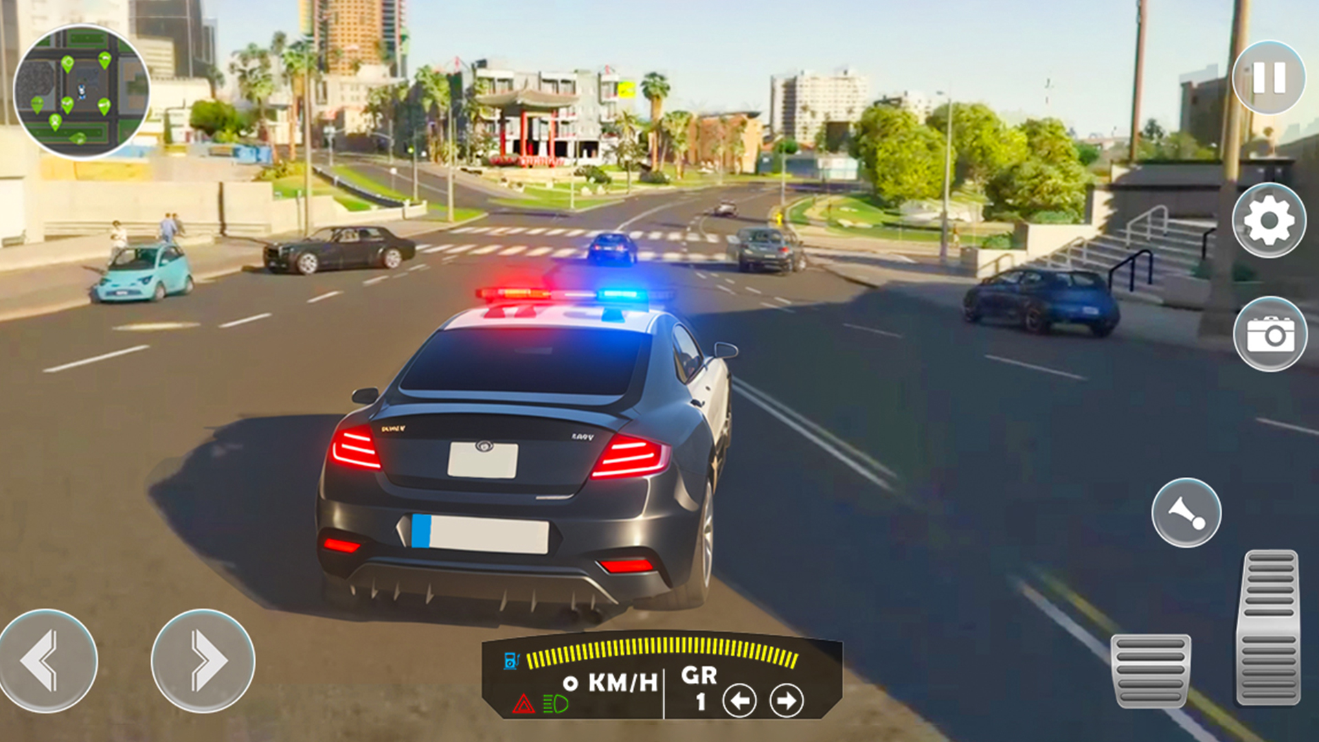 اسکرین شات 6 بازی Police Car Chase Driving Game