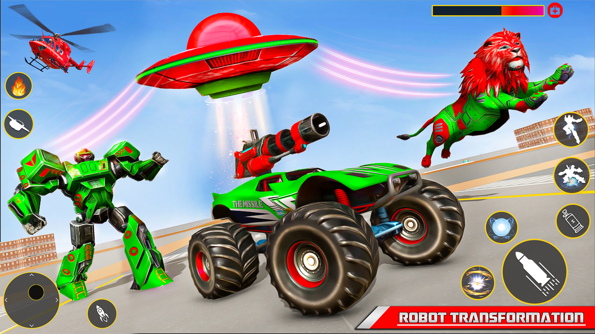 اسکرین شات 6 برنامه Space Robot Transform Games 3D