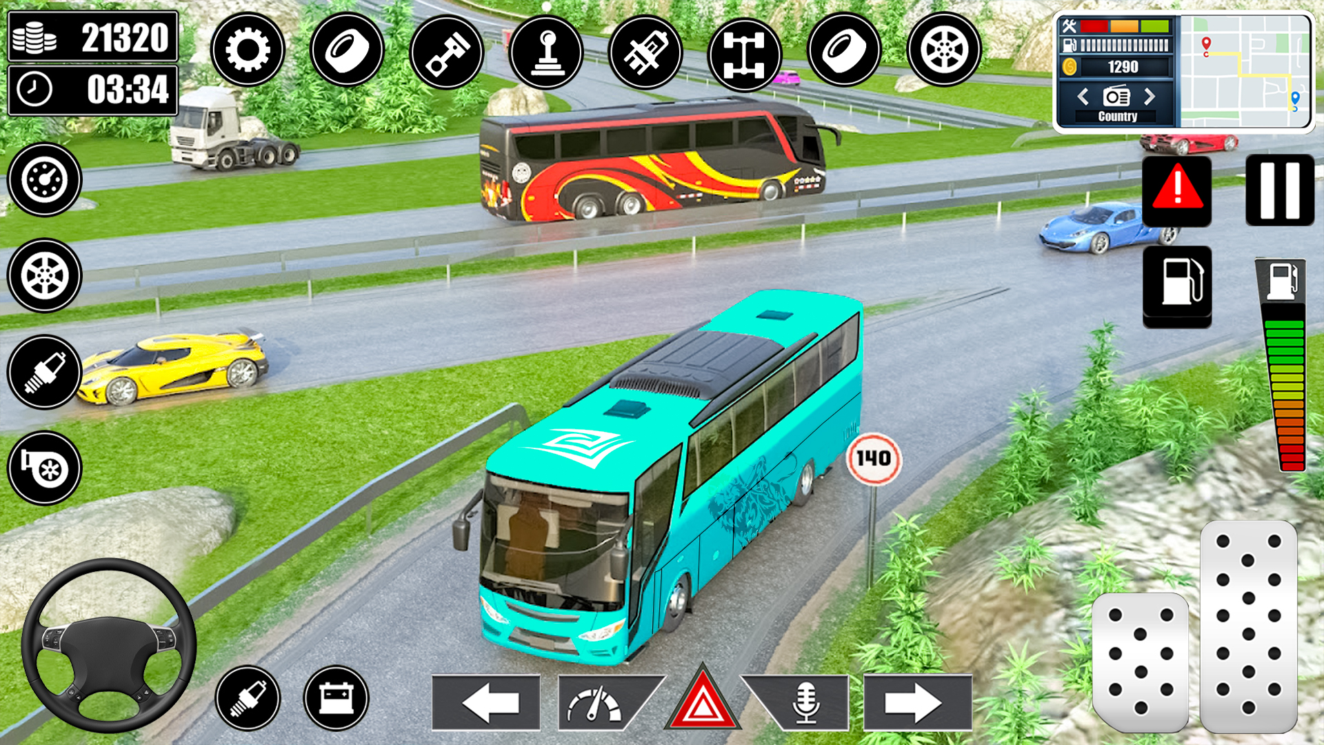 اسکرین شات 4 بازی City Coach Tour Bus Simulator