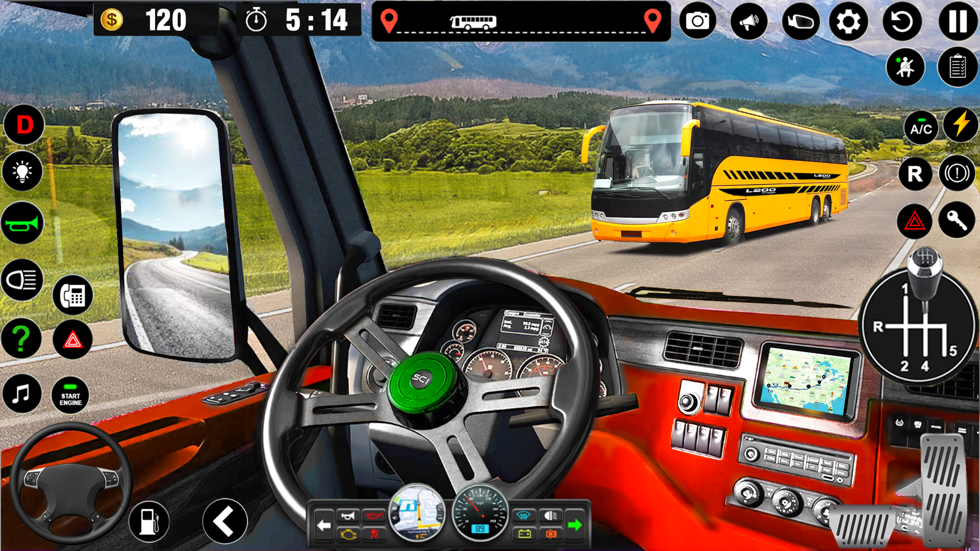 اسکرین شات 5 بازی City Coach Tour Bus Simulator