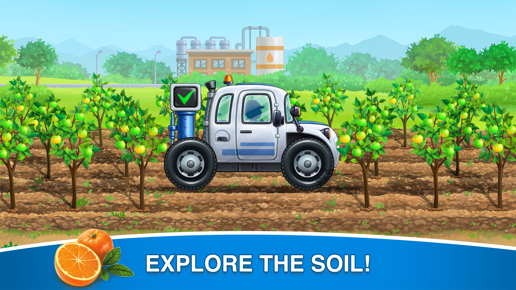 اسکرین شات 3 بازی Farm kids games my Farming car