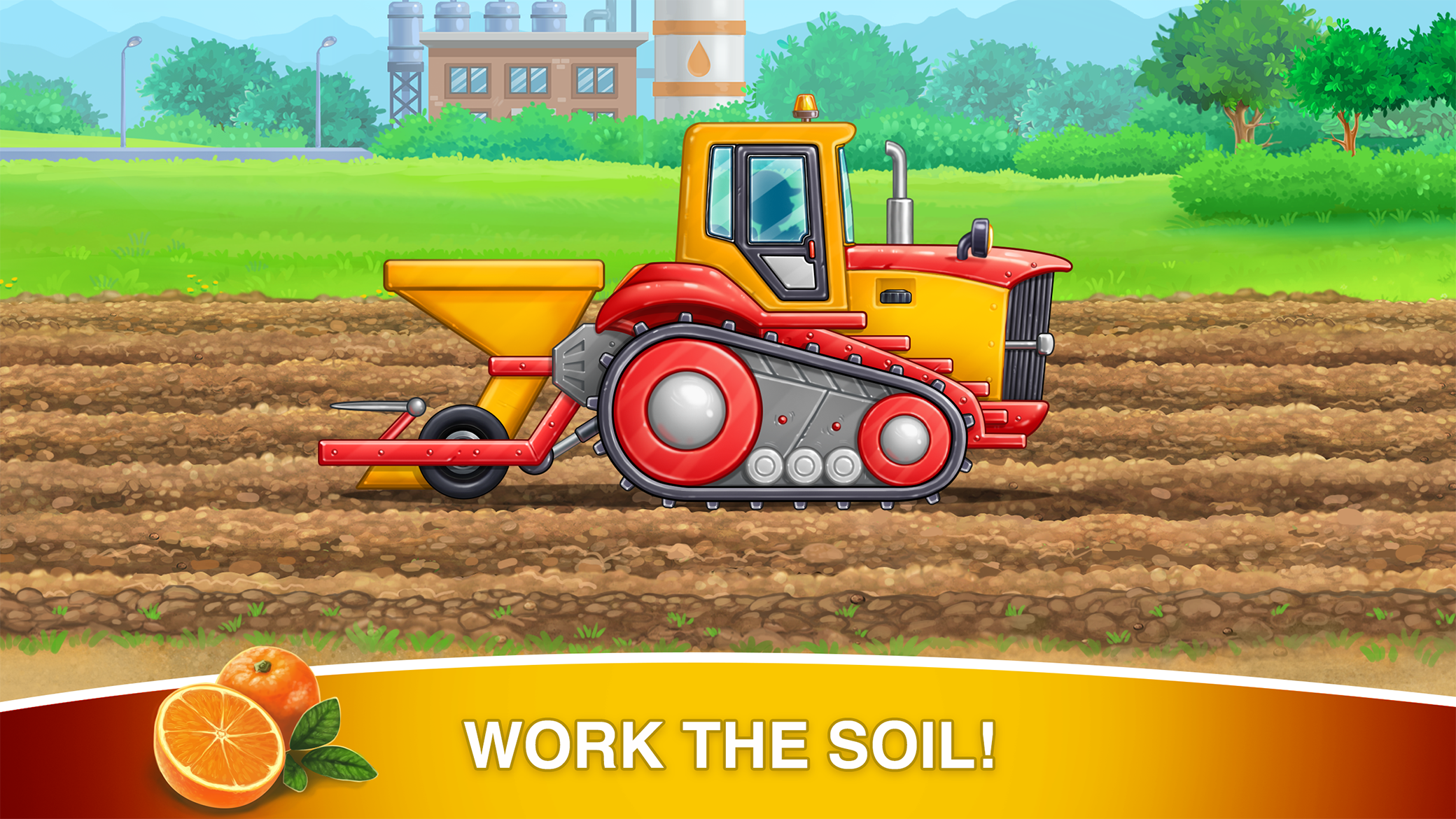 اسکرین شات 2 بازی Farm kids games my Farming car