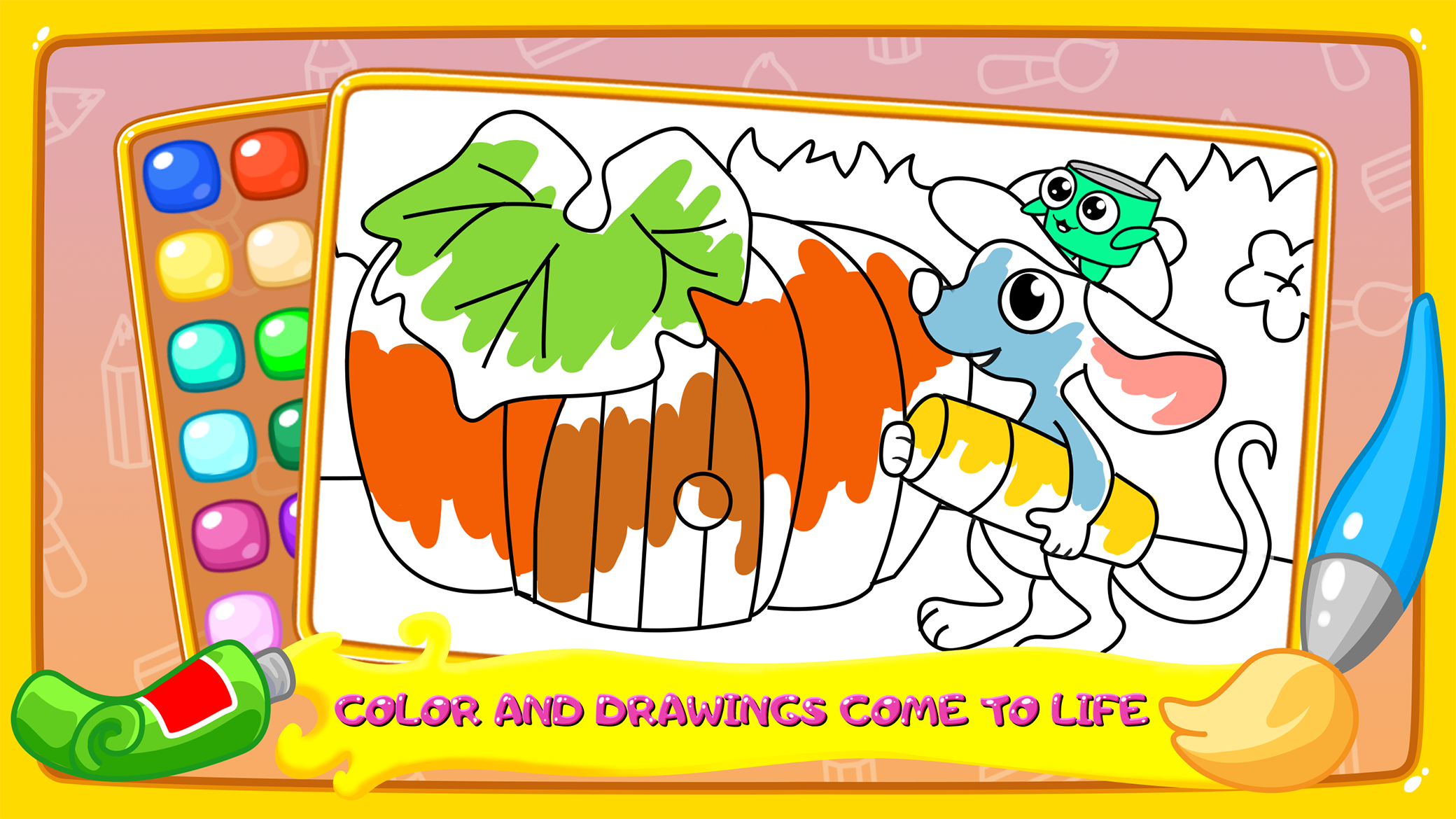 اسکرین شات 2 بازی Coloring book! Game for kids 2