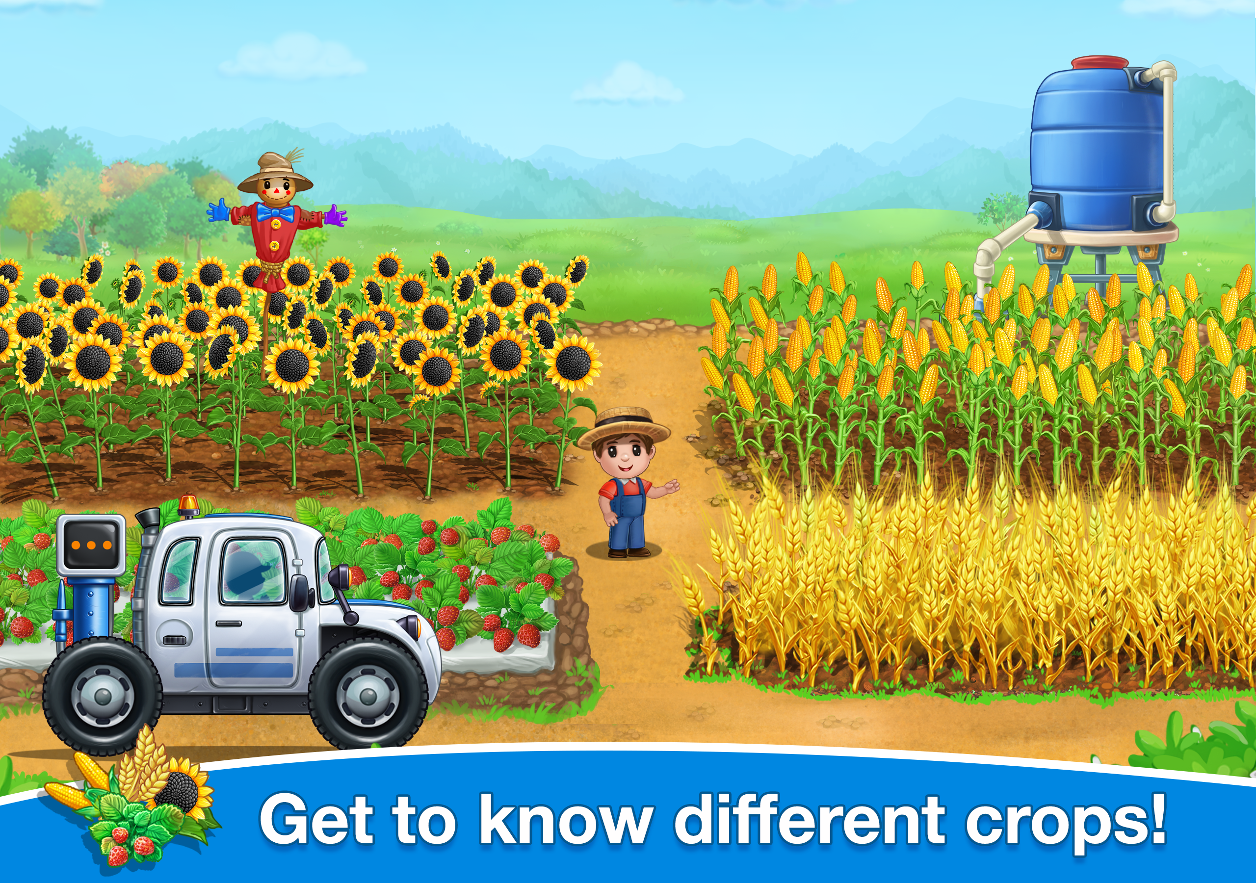 اسکرین شات 5 بازی Farm land! Harvest Games!