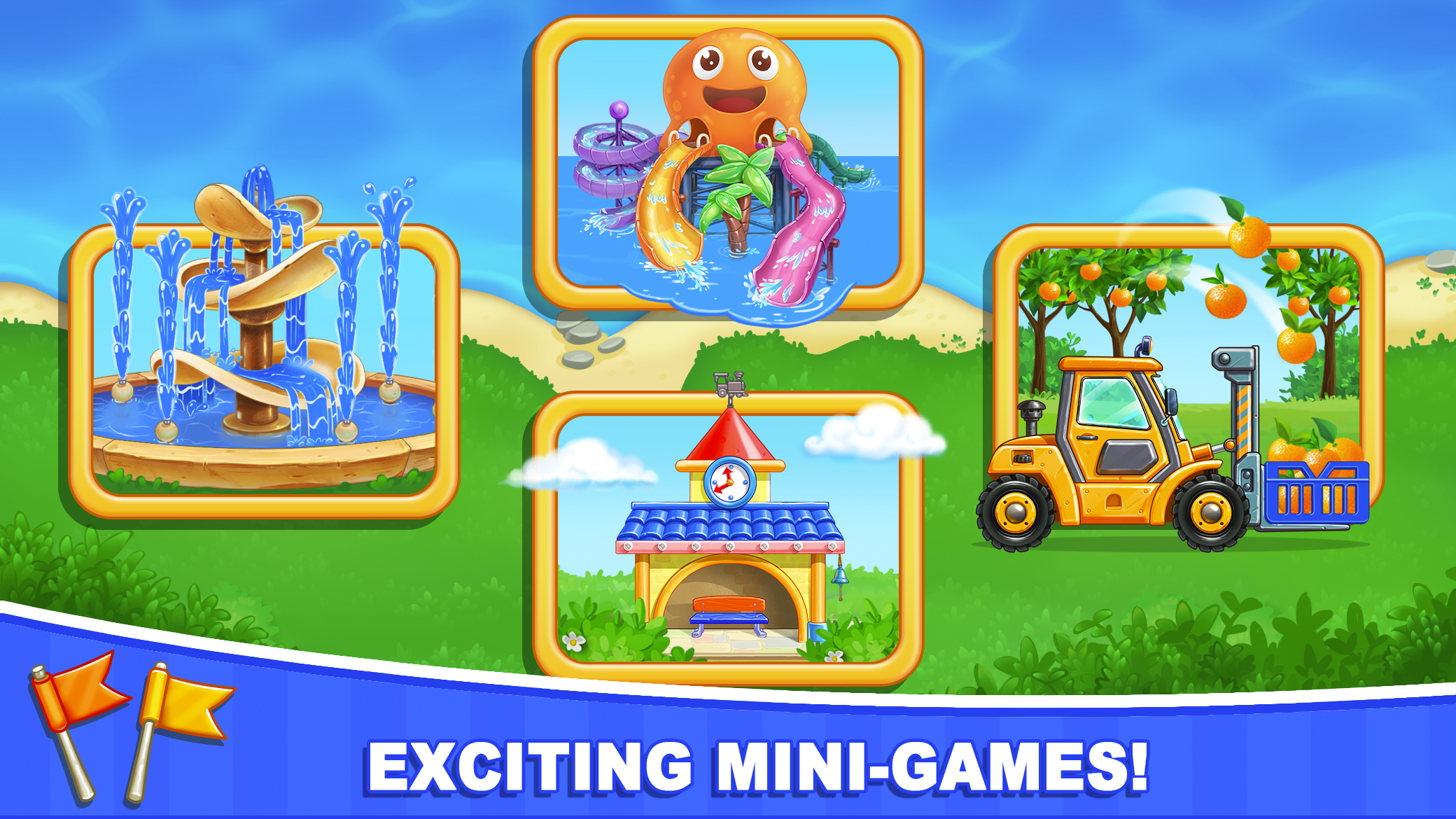 اسکرین شات 6 بازی Car games Bulldozer for kids 5
