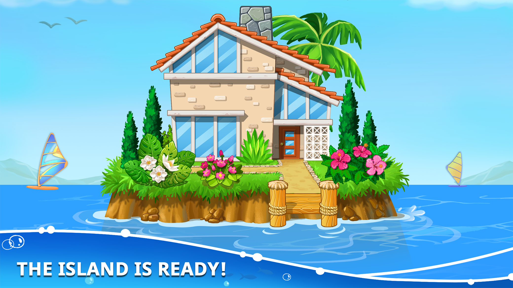 اسکرین شات 5 بازی Island building! Build a house