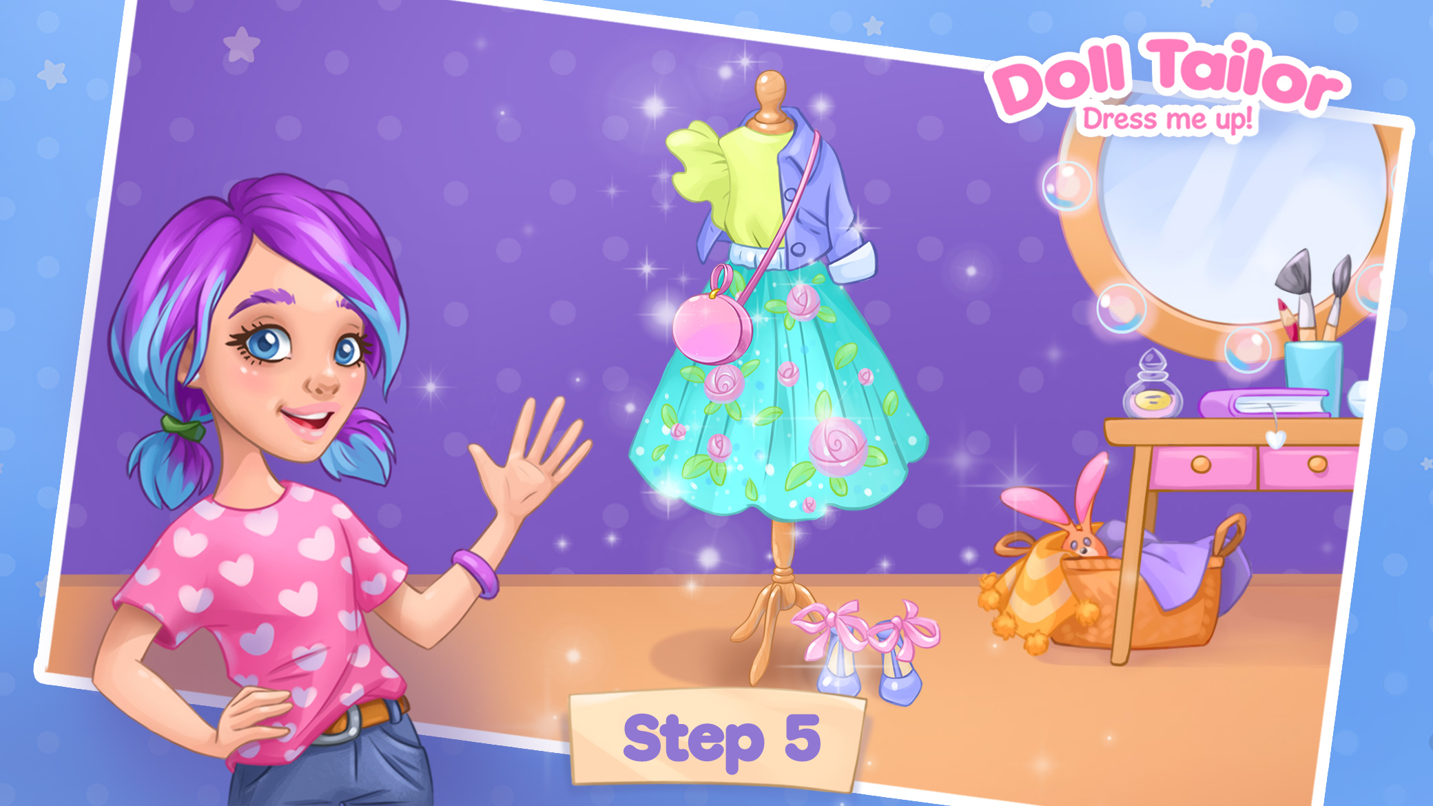 اسکرین شات 5 بازی Fashion Dress up girls games