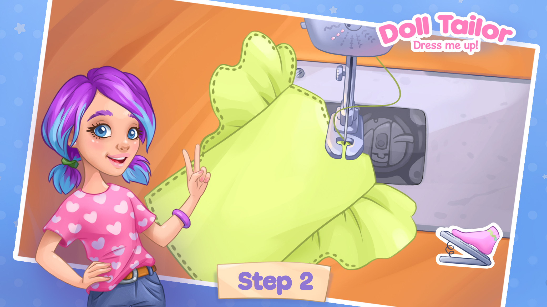 اسکرین شات 2 بازی Fashion Dress up girls games