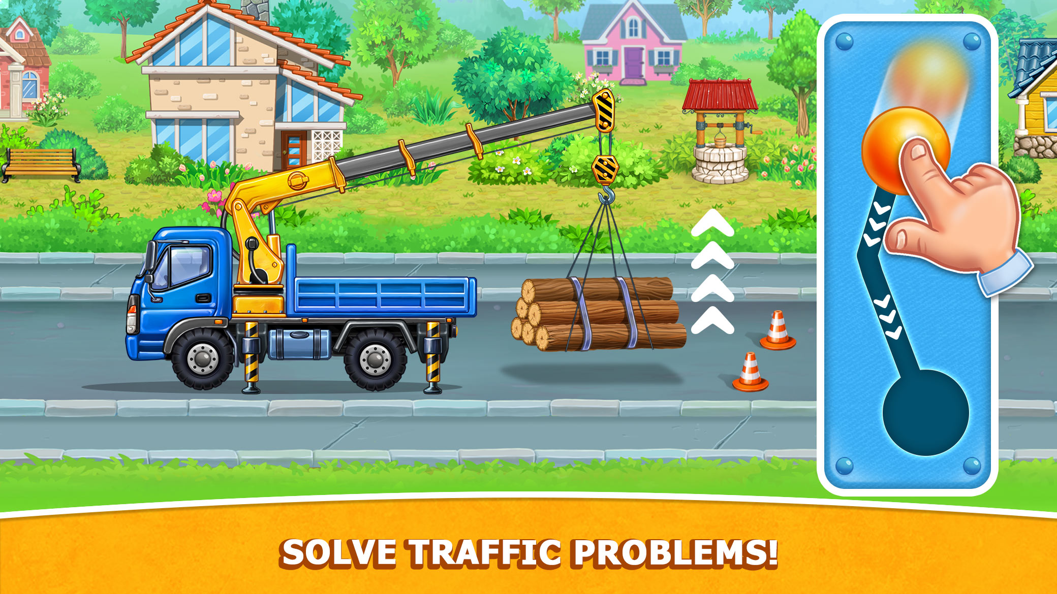 اسکرین شات 2 بازی Kids Truck: City Builder Games