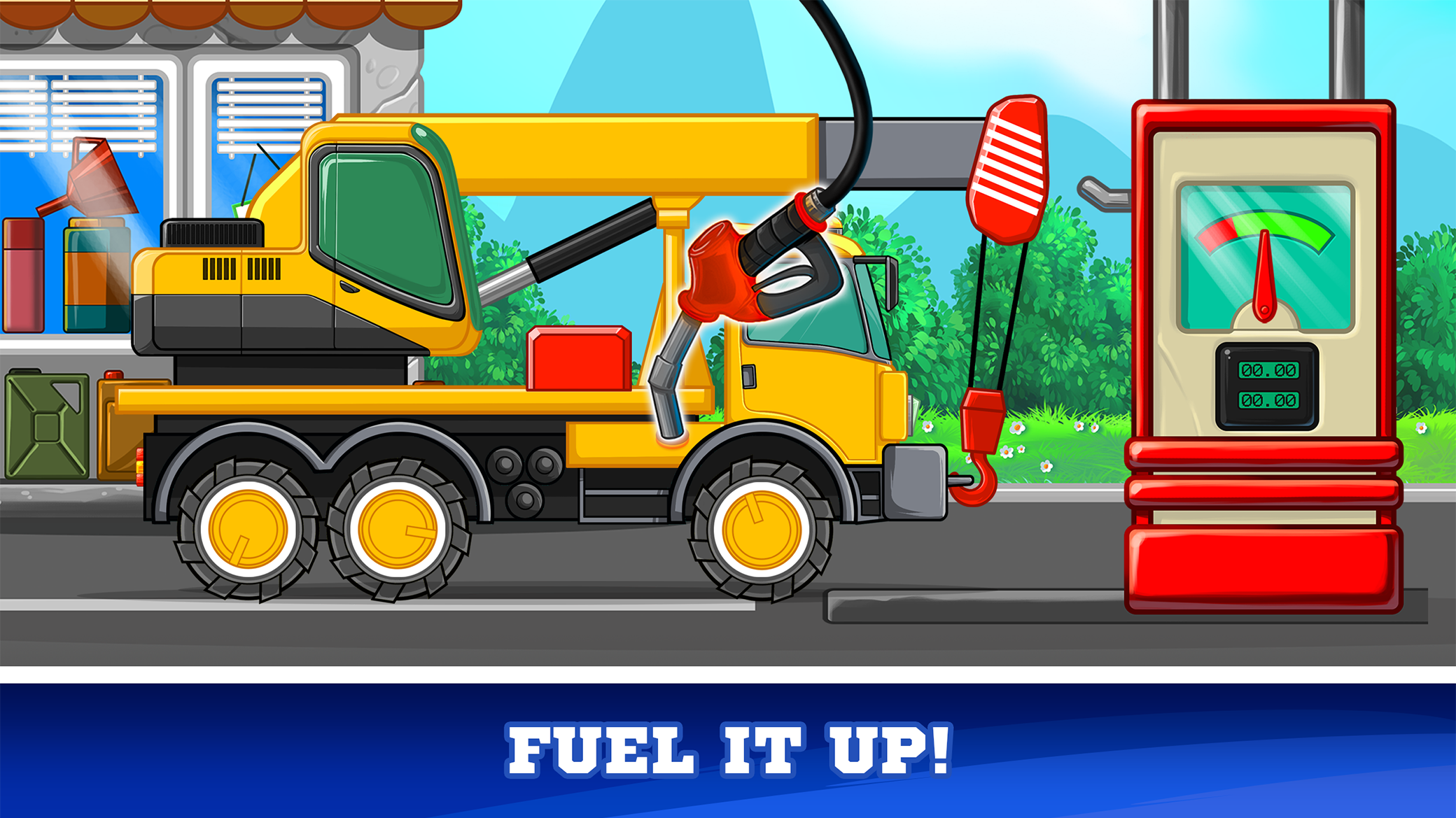اسکرین شات 4 بازی Kids Cars Games build a truck
