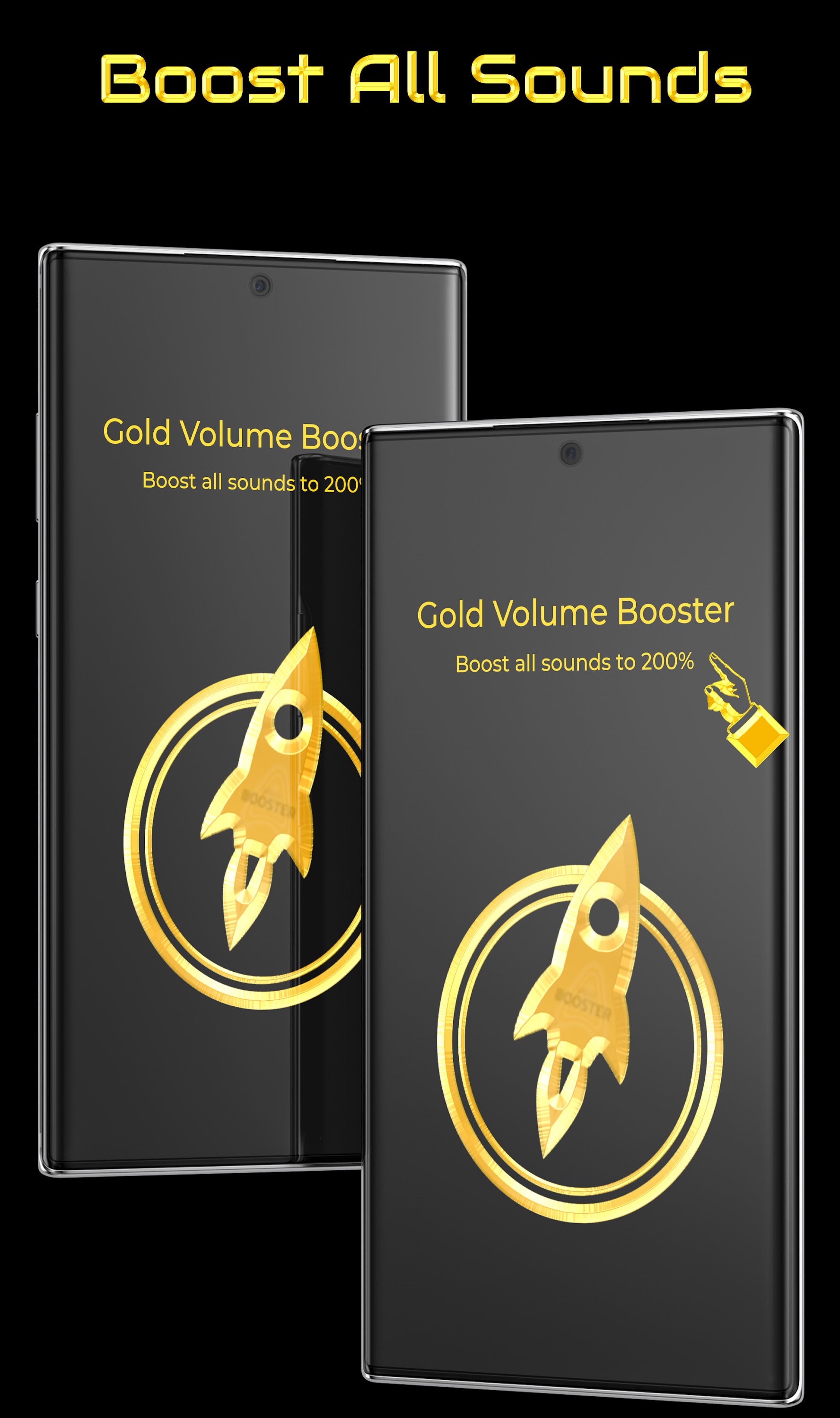 اسکرین شات 8 برنامه Gold Volume Booster