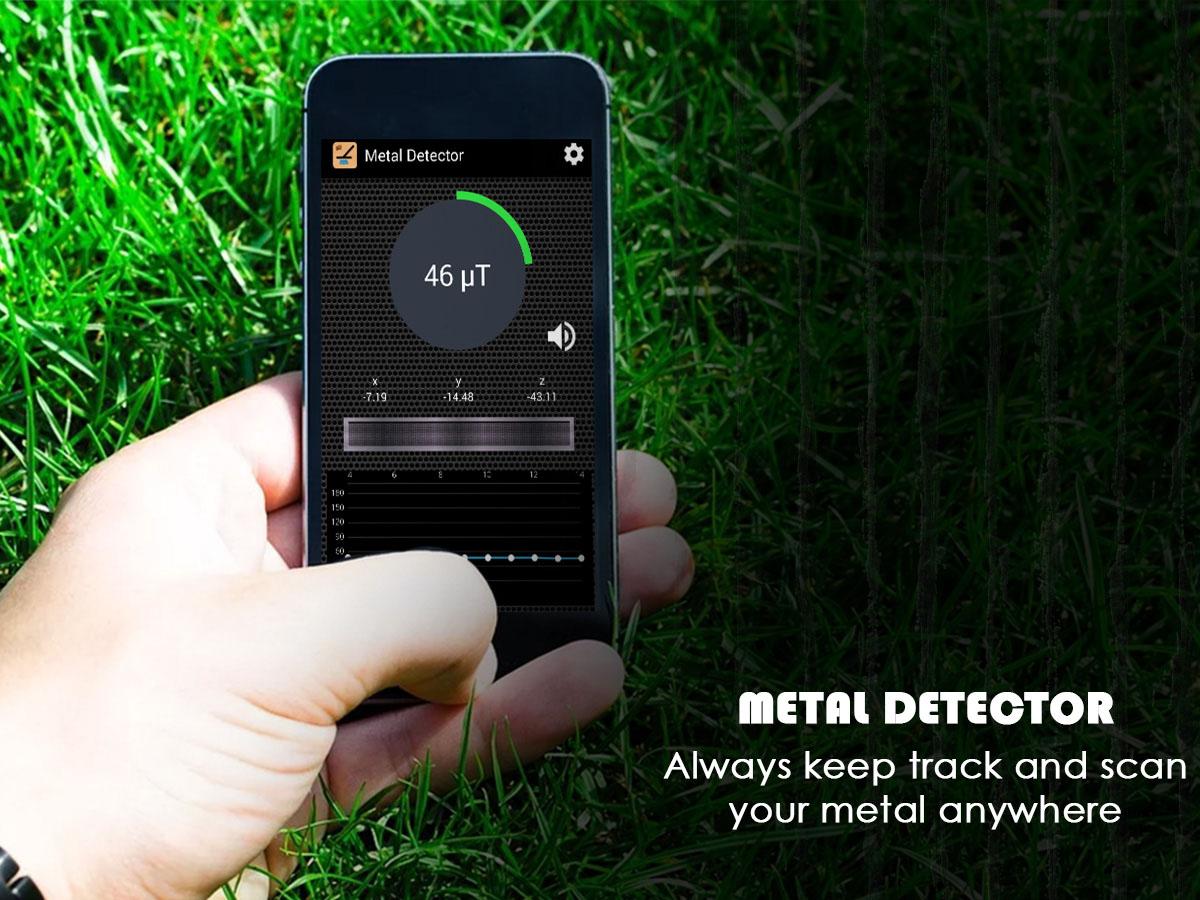 اسکرین شات 1 برنامه Gold Finder and Metal Detector