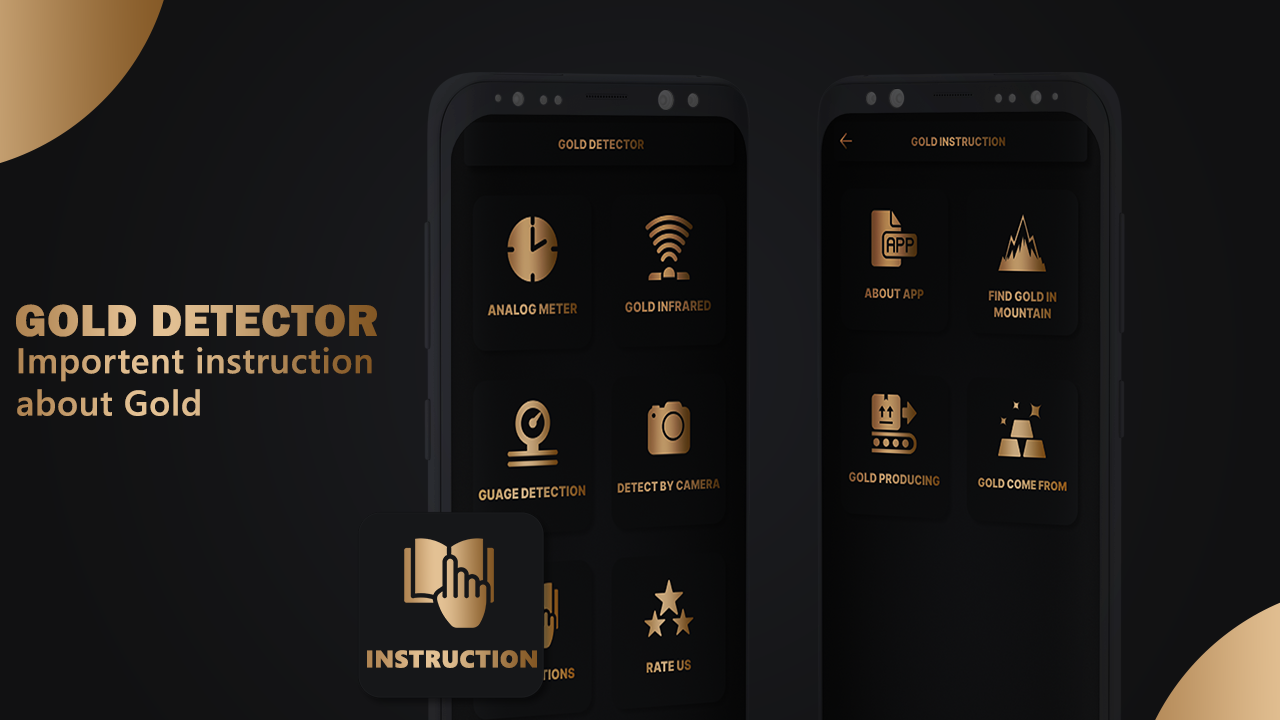اسکرین شات 1 برنامه Find Gold Detector