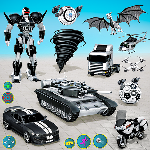 اسکرین شات 2 برنامه Football Robot Car Games