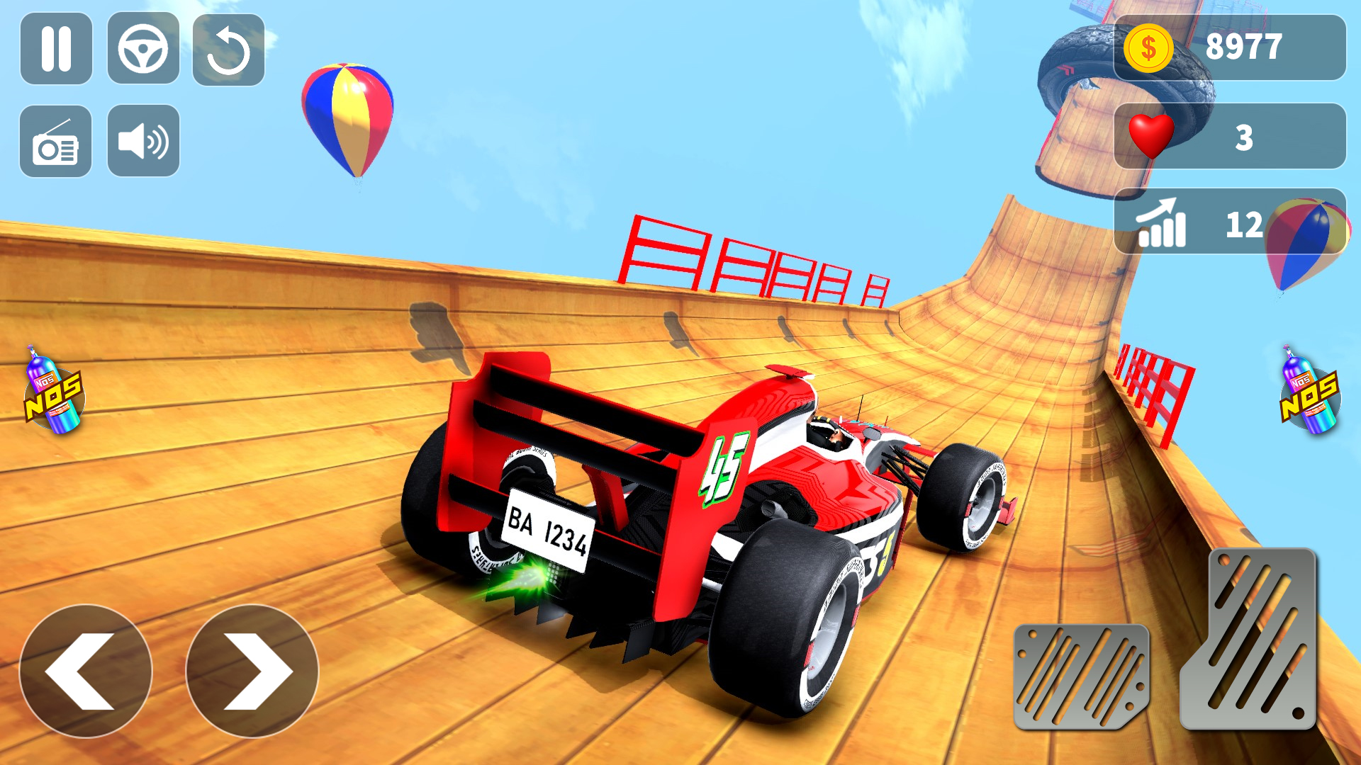 اسکرین شات 2 بازی Car Stunts: Car Offline Games