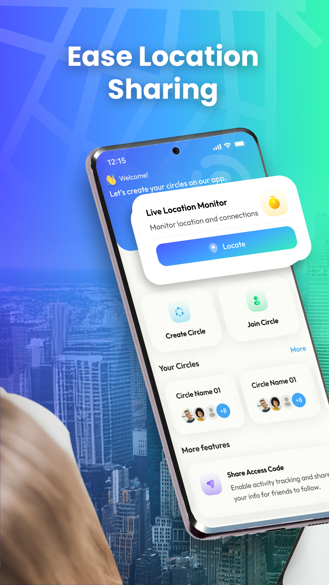اسکرین شات 2 برنامه GoLocate: GPS Location Tracker