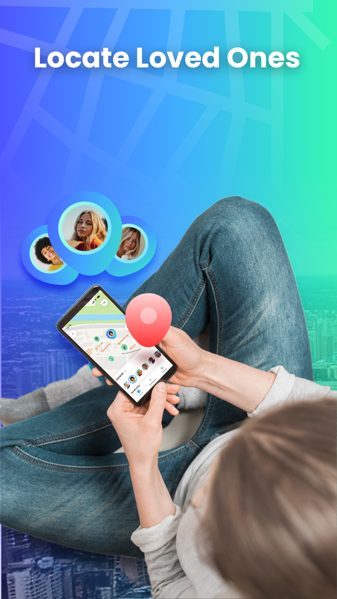 اسکرین شات 1 برنامه GoLocate: GPS Location Tracker