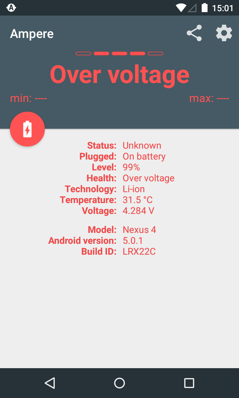 اسکرین شات 6 برنامه Ampere