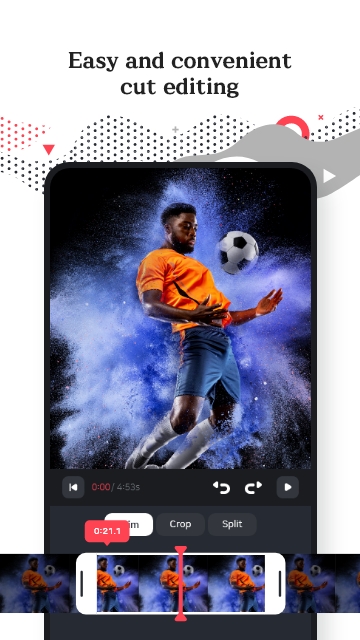 اسکرین شات 3 برنامه GOM Mix-Light Fast VideoEditor