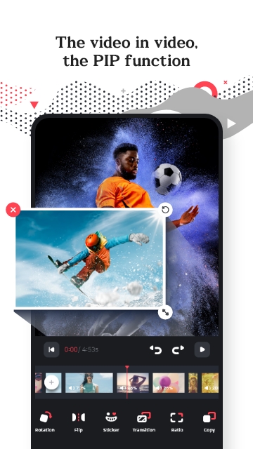 اسکرین شات 4 برنامه GOM Mix-Light Fast VideoEditor