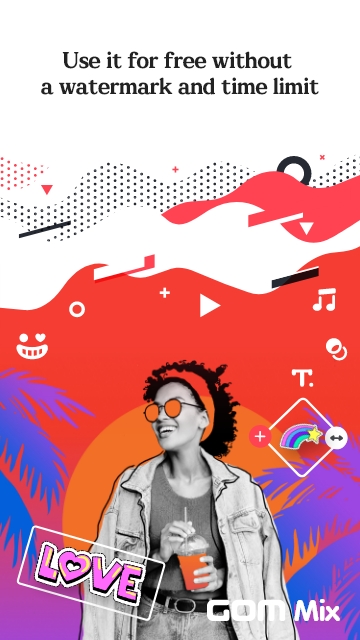 اسکرین شات 1 برنامه GOM Mix-Light Fast VideoEditor