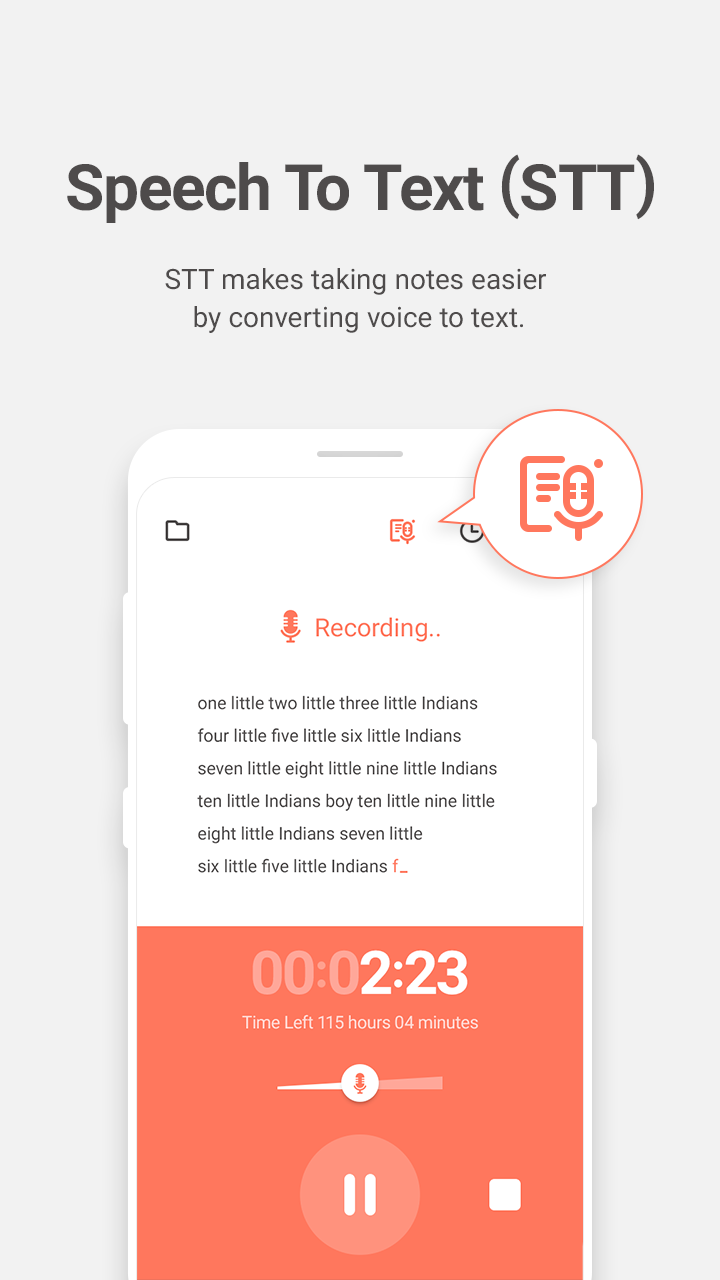 اسکرین شات 4 برنامه GOM Recorder - High-Quality Vo