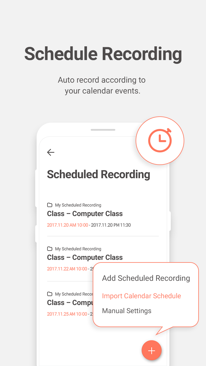 اسکرین شات 2 برنامه GOM Recorder - High-Quality Vo