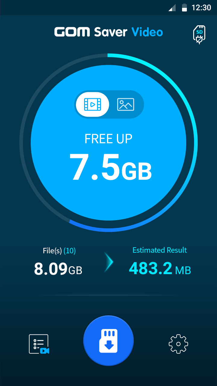 اسکرین شات 6 برنامه GOM Saver: Free up space on yo