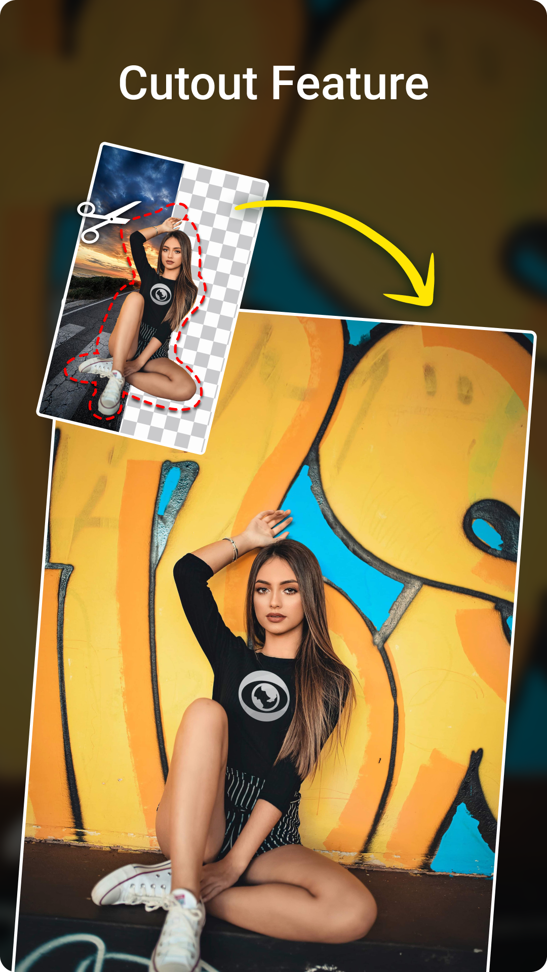 اسکرین شات 3 برنامه Cut Edit: BG Remover,BG Eraser