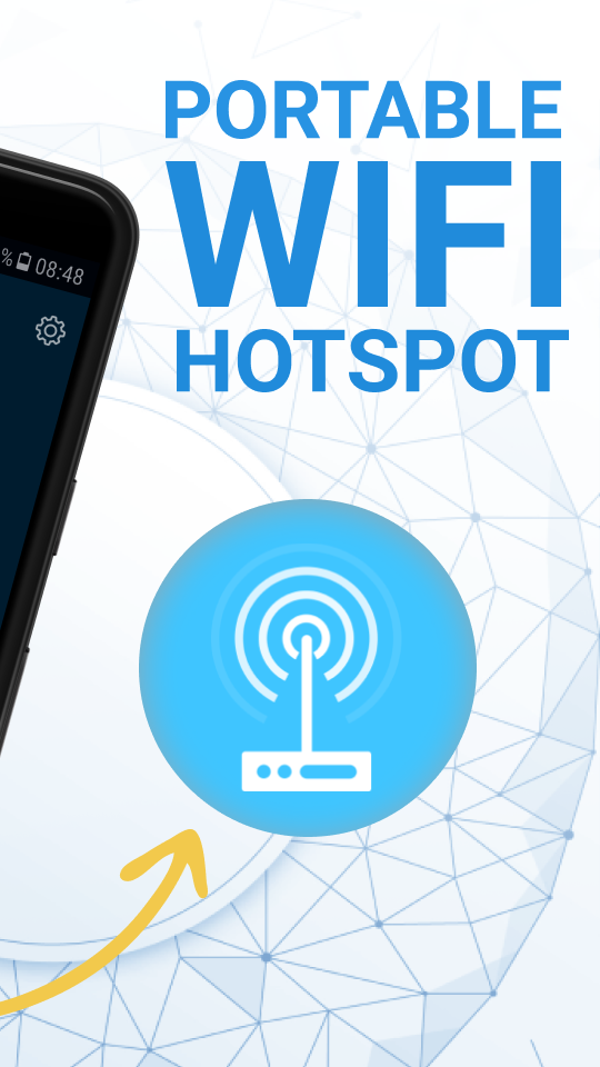اسکرین شات 2 برنامه WiFi Hotspot, Personal hotspot