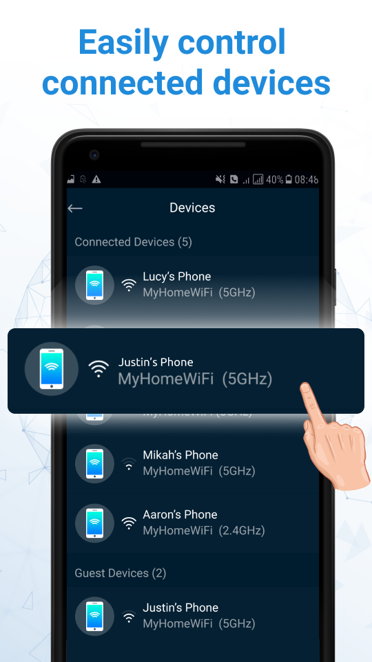 اسکرین شات 7 برنامه WiFi Hotspot, Personal hotspot