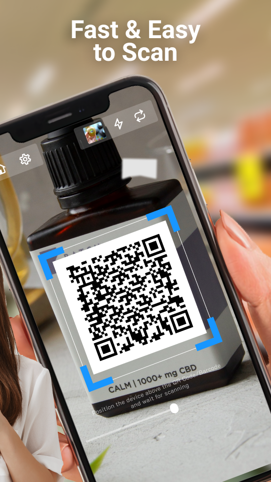 اسکرین شات 3 برنامه QR Code Reader - QR Scanner
