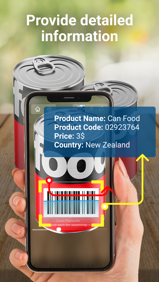 اسکرین شات 6 برنامه QR Code Reader - QR Scanner