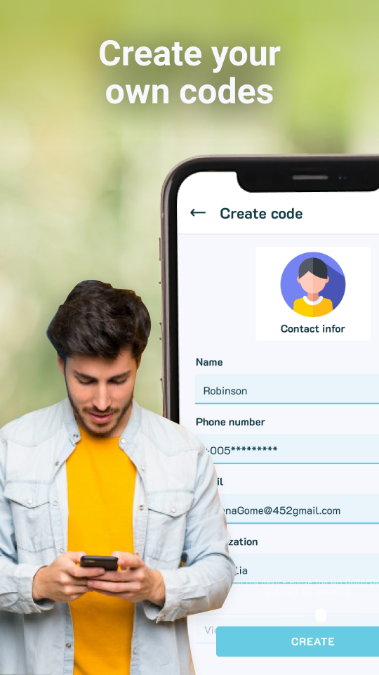 اسکرین شات 7 برنامه QR Code Reader - QR Scanner