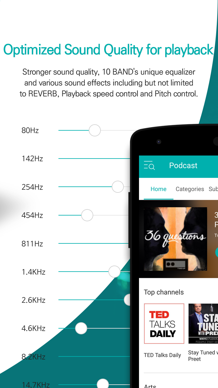 اسکرین شات 4 برنامه GOM Audio - Multi Music Player