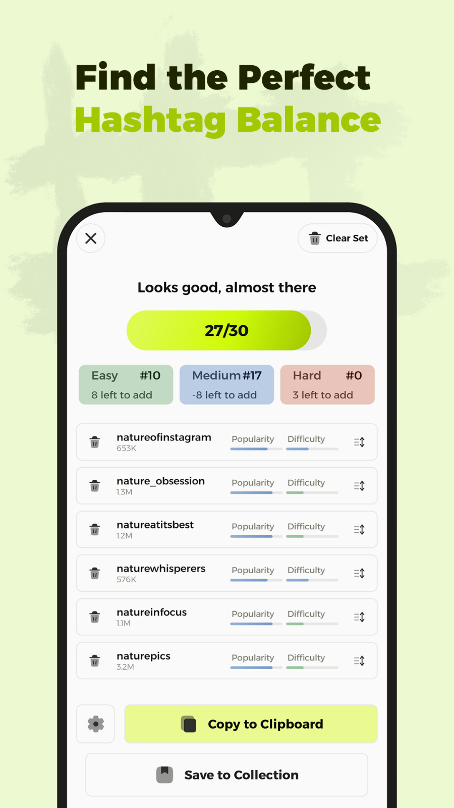 اسکرین شات 4 برنامه Tagify: AI Hashtag Generator