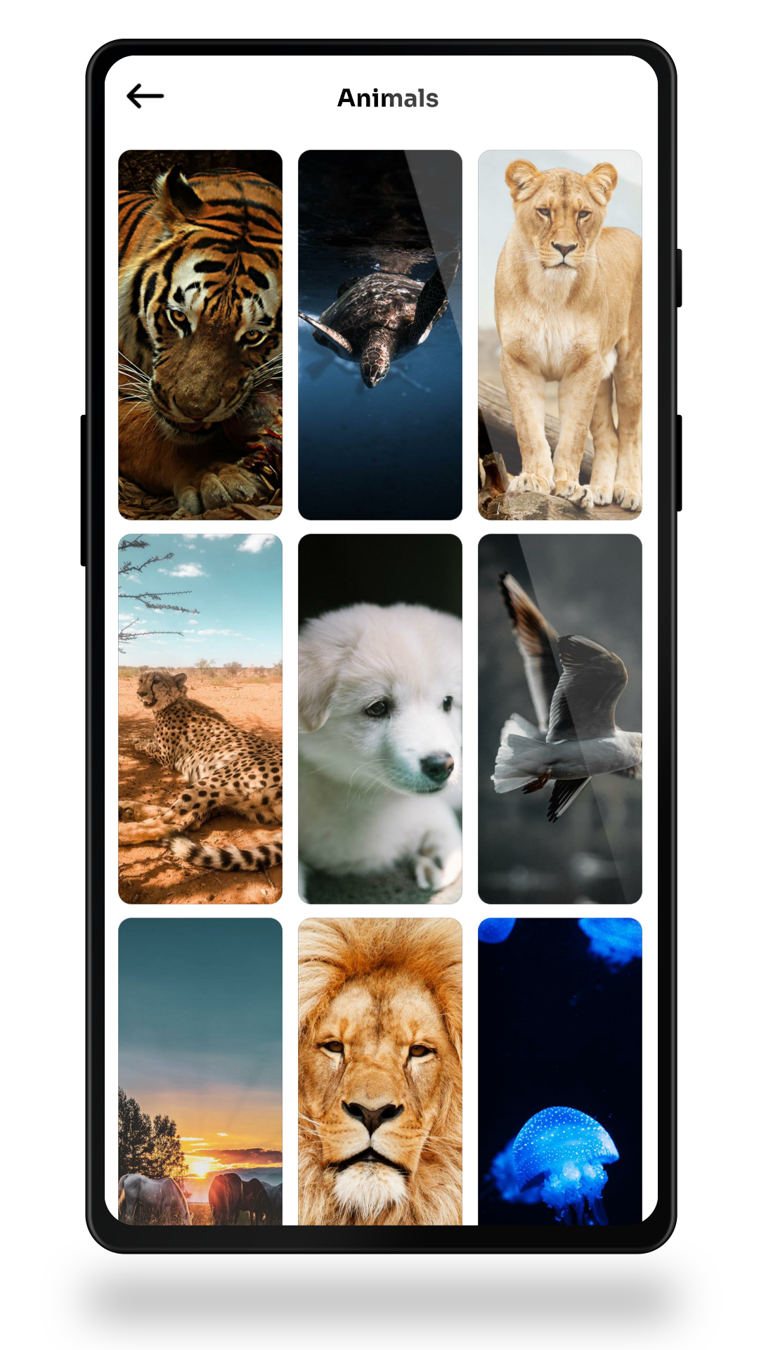 اسکرین شات 5 برنامه Fondpaper - Live Wallpapers 4K