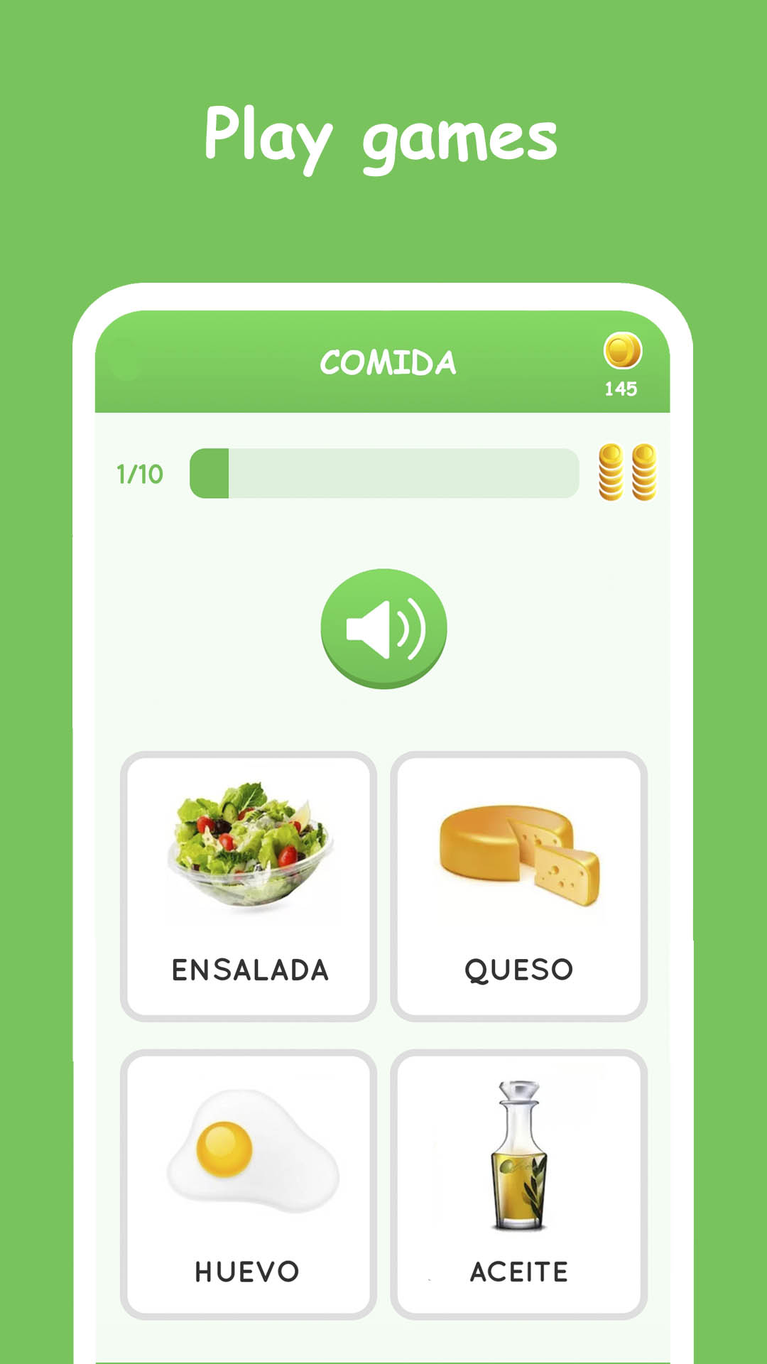 اسکرین شات 3 برنامه Learn Spanish for beginners