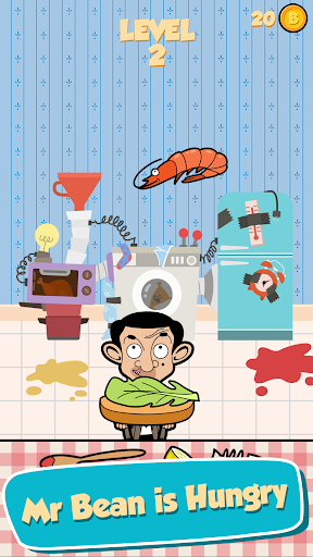 اسکرین شات 1 بازی Mr Bean - Sandwich Stack