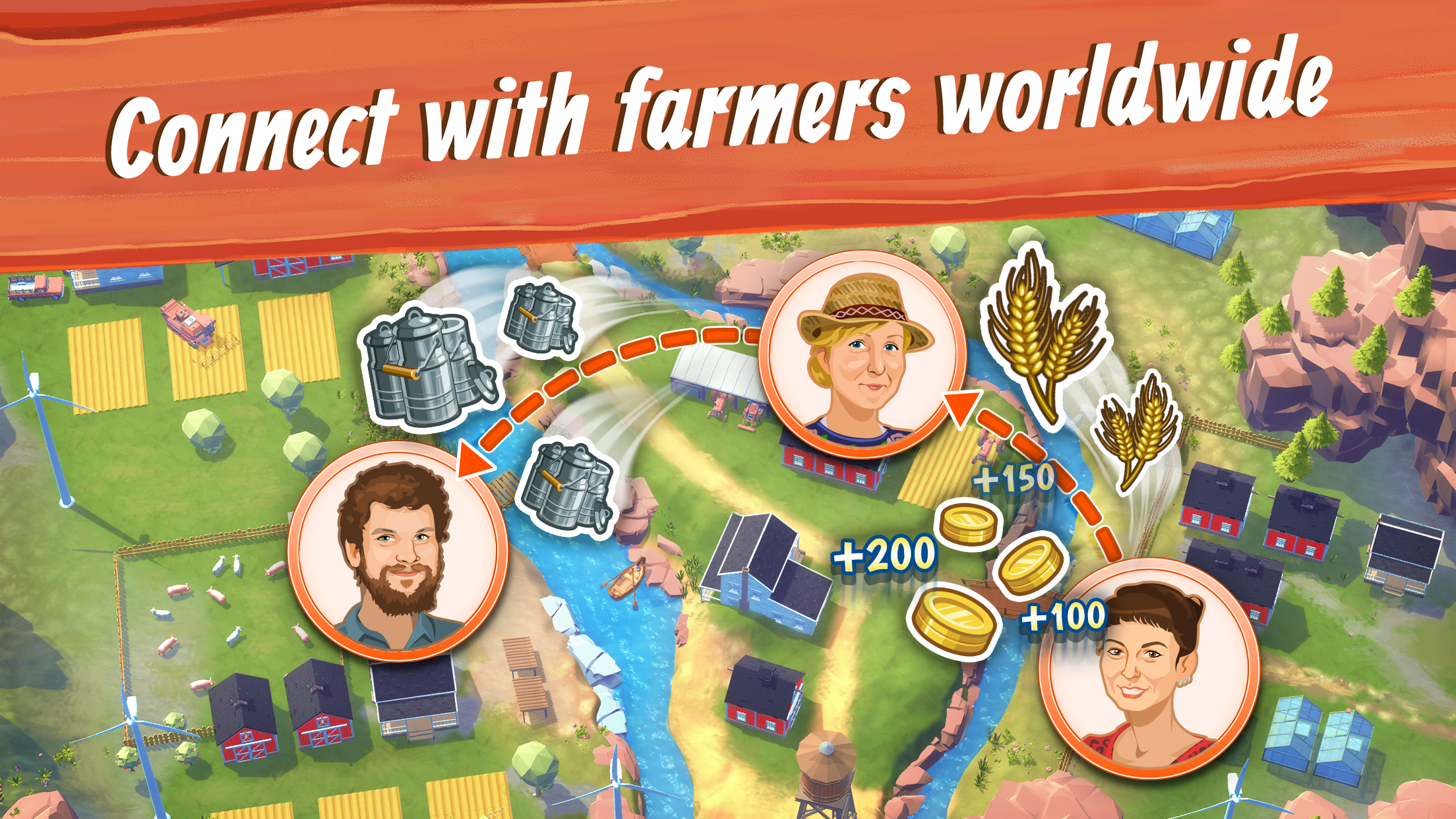 اسکرین شات 5 بازی Big Farm: Mobile Harvest