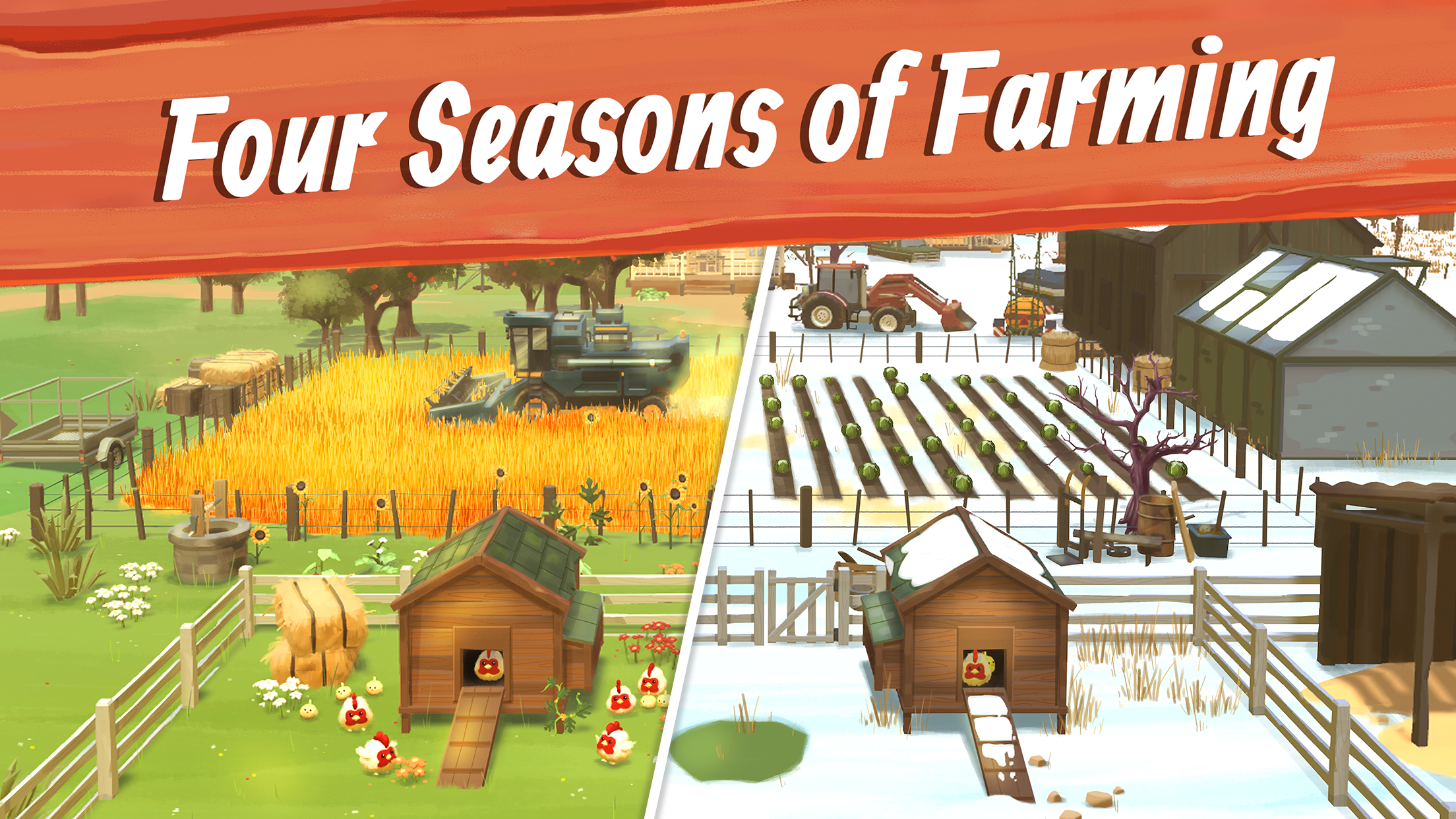 اسکرین شات 2 بازی Big Farm: Mobile Harvest