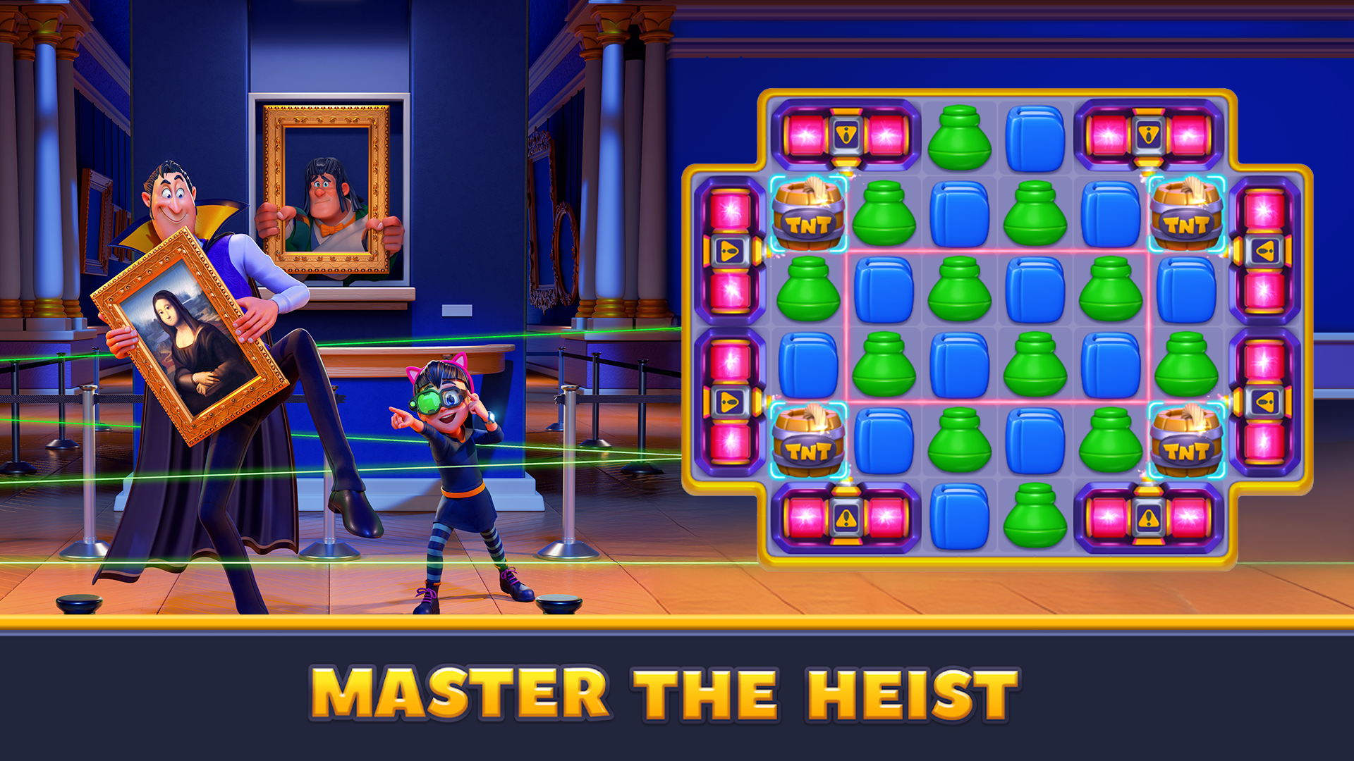 اسکرین شات 1 بازی Match Villains